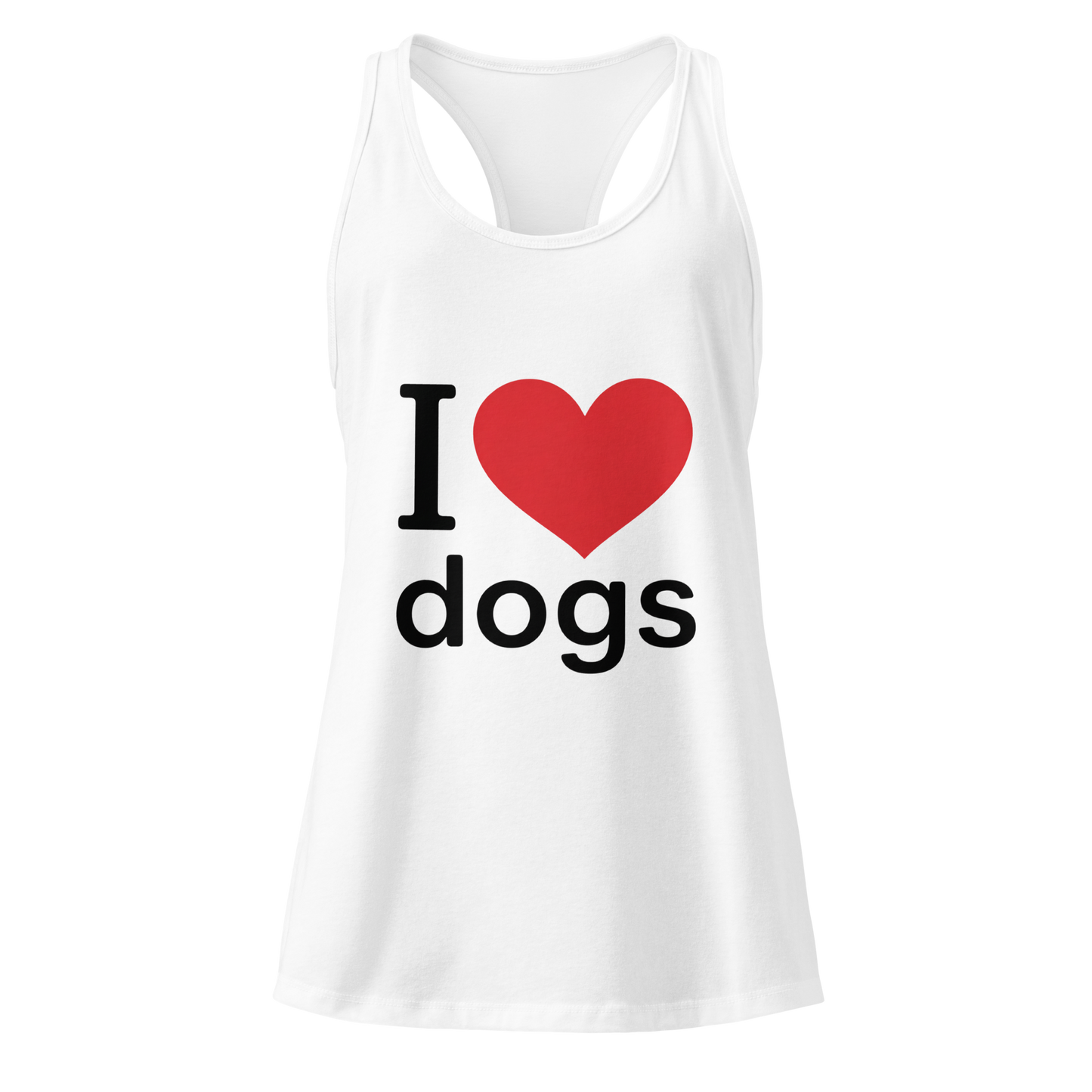 I love dogs tanktop